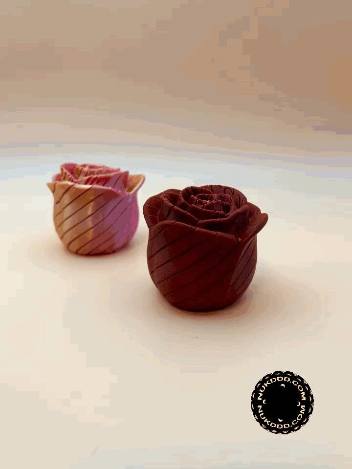 Twisty Fidget Rose 3D Printed - photo 2