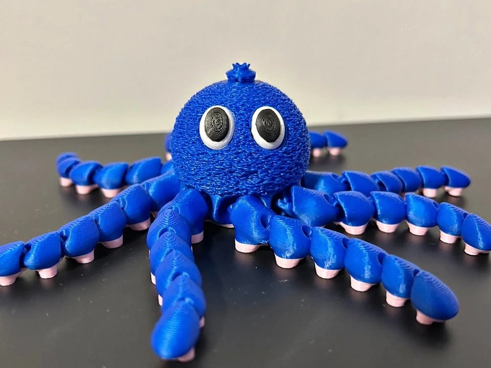 Blueberrinni Octopussini Articulated Toy