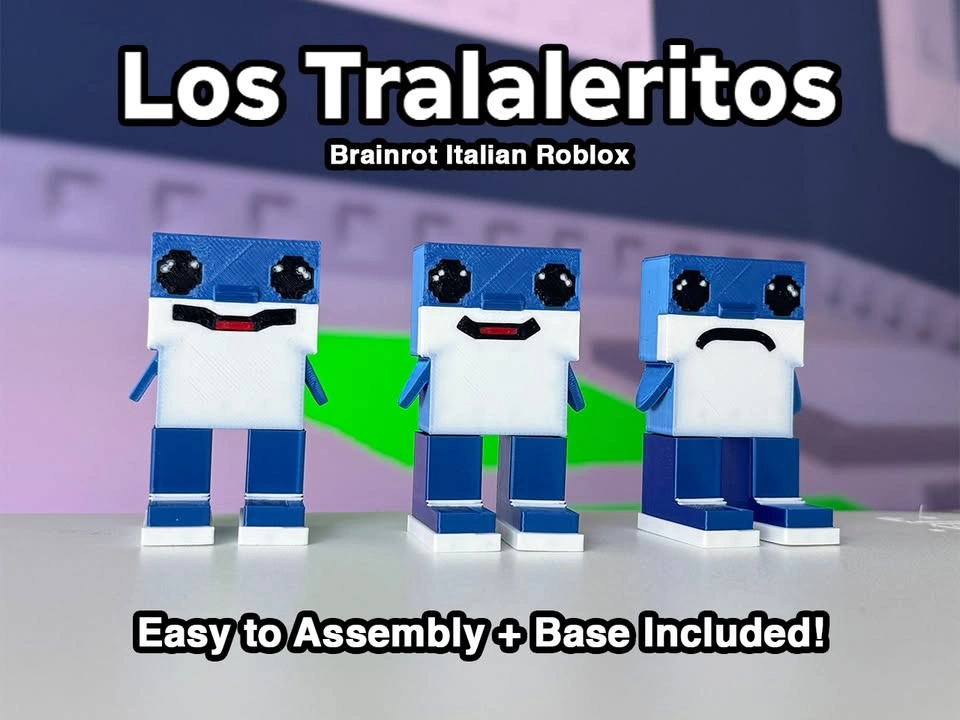 Los Tralaleritos Figure Set - photo 3