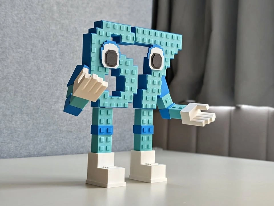 67 Brainrot Character Figure
