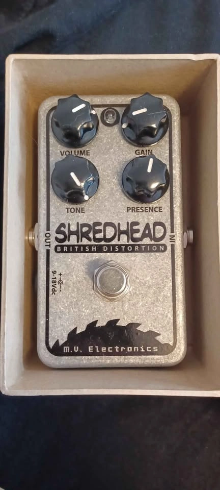 FOR SALE/FOR TRADE: MV Electronics Shreadhead Distortion Pedal