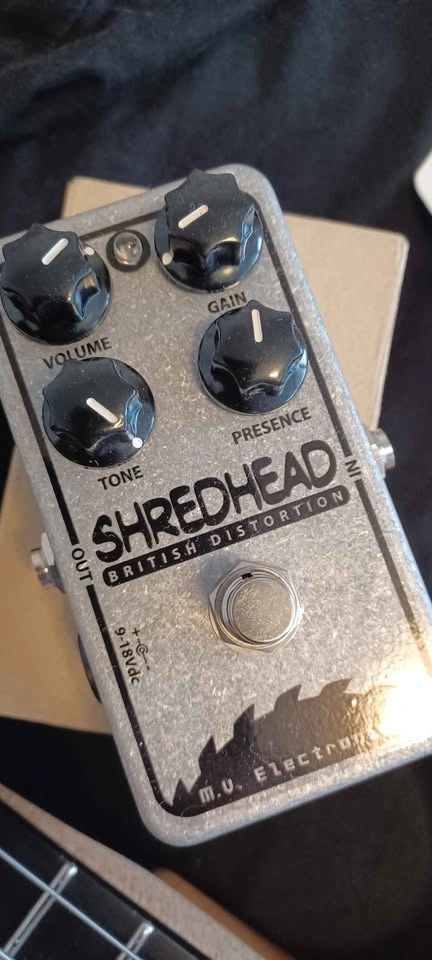 FOR SALE/FOR TRADE: MV Electronics Shreadhead Distortion Pedal - photo 4