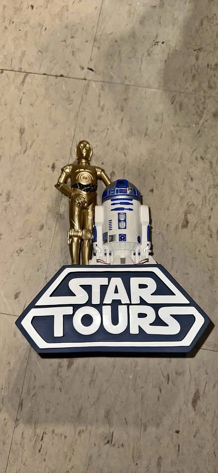 Star Wars C-3PO R2-D2 coin bank