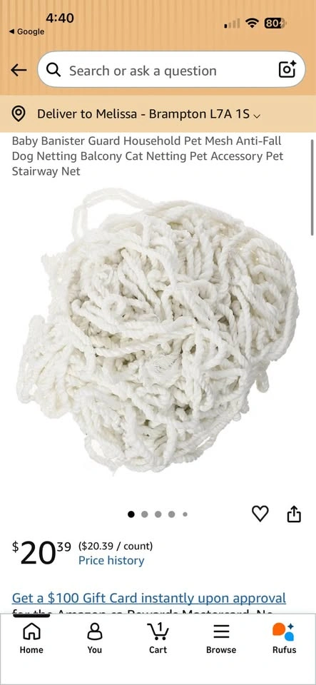 Brand new set of 4 beige cotton macrame plant hangers - photo 2