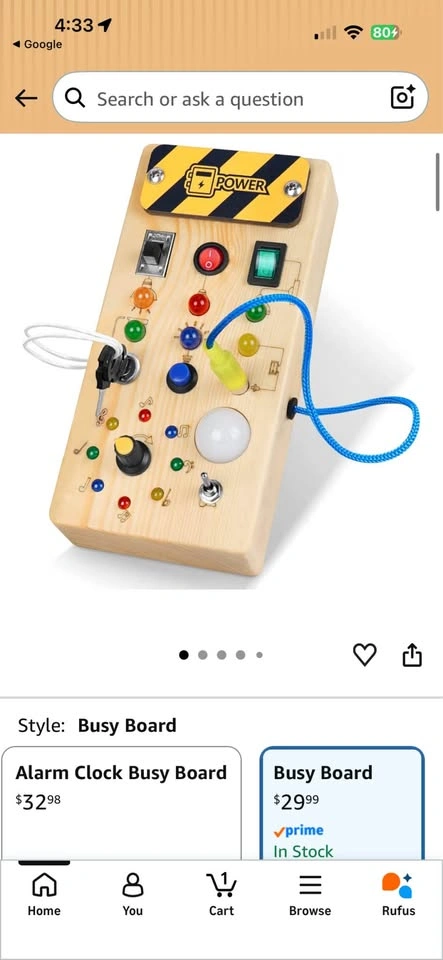Brand new Jgobub LED light switch busy board - photo 2