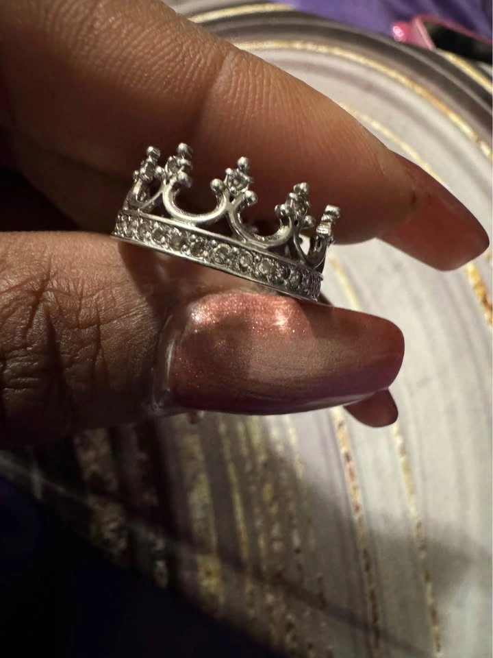 Size 6.5 crown ring - photo 3