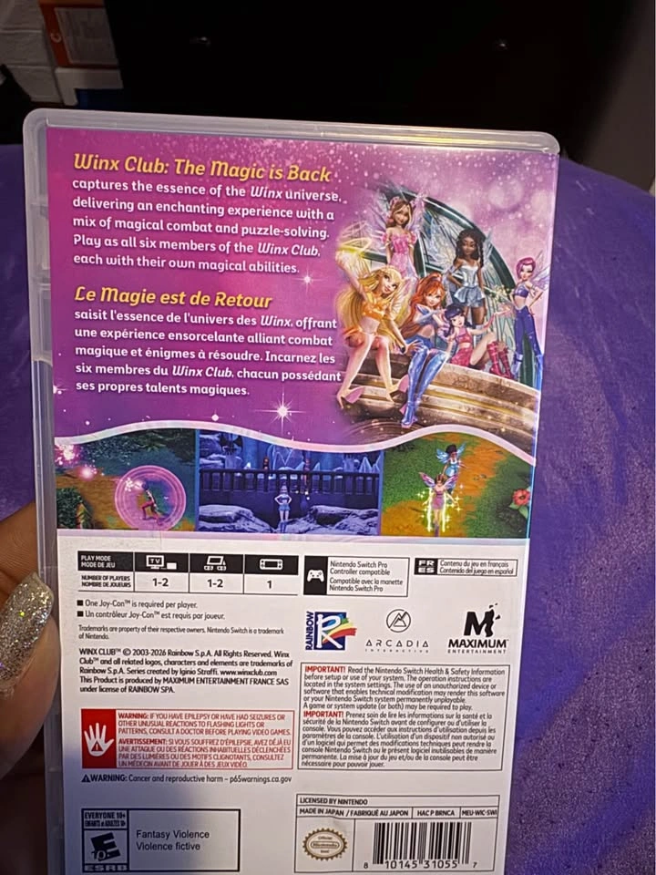 Winx Club the magic is back Nintendo switch game - photo 3