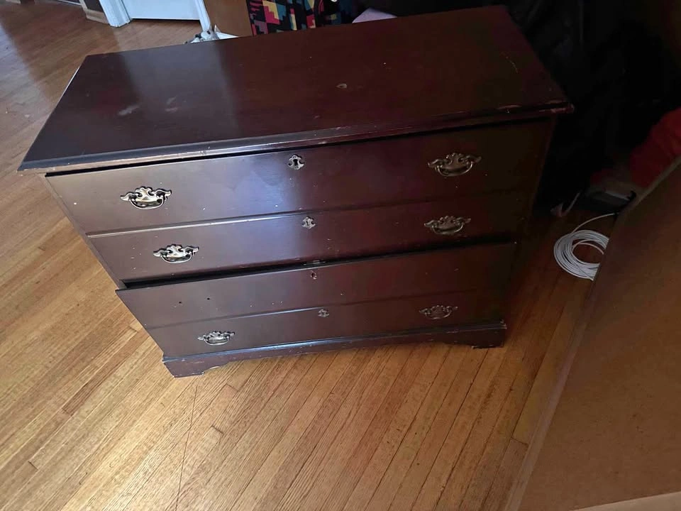 Bedroom dresser and vanity