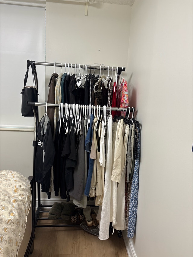 Double Rod Garment Rack