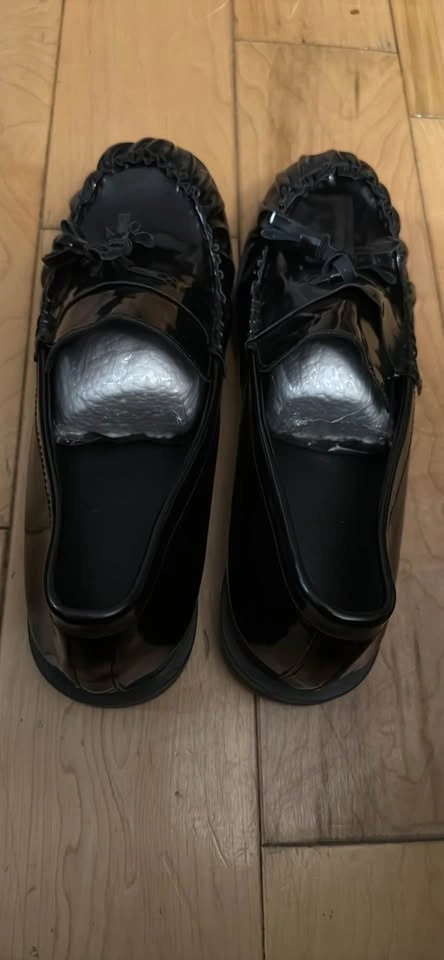 Brand new black womens size 9 to 9.5 dress flats! - photo 2