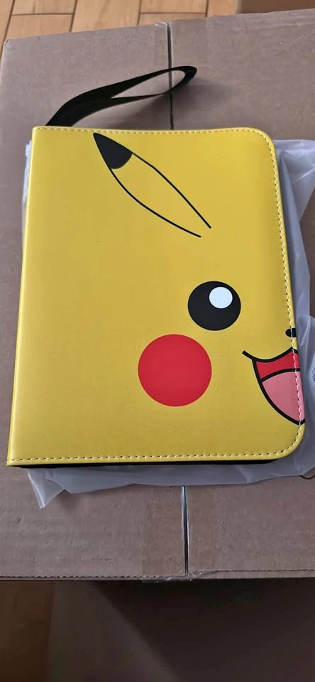 Pikachu card binder