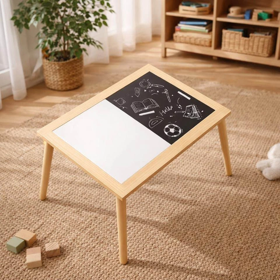 Wooden Kids Sensory Table Activity Desk with Sand Water Tray - photo 2