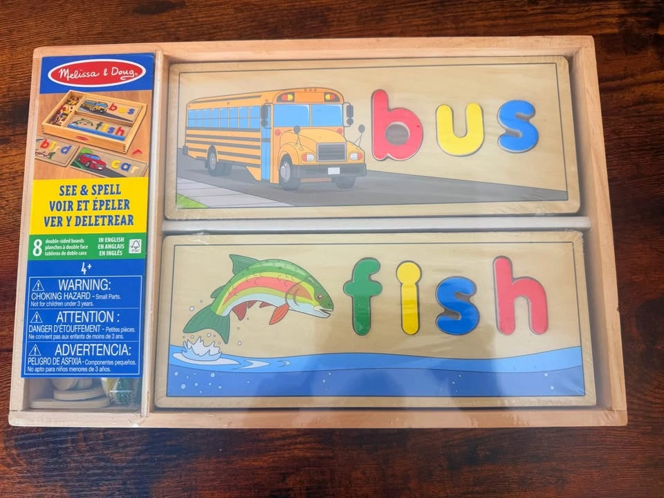 Melissa & Doug See & Spell Wooden Educational Toy - photo 4