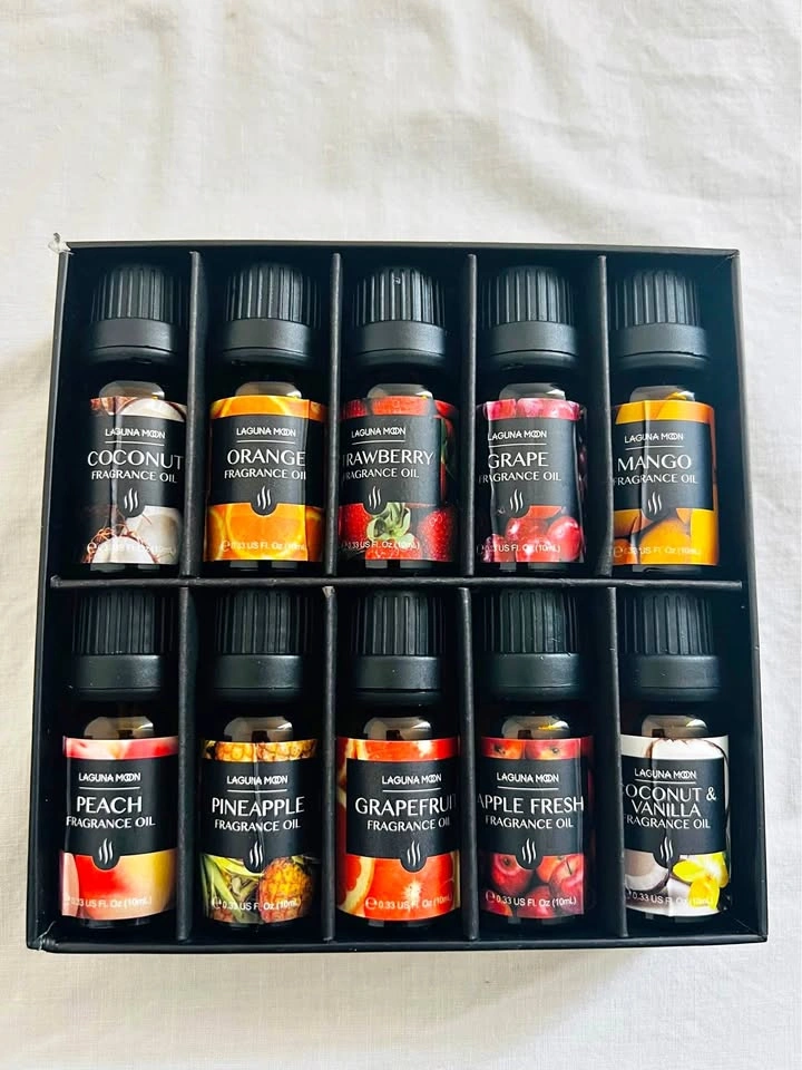 LagunaMoon Fragrance Oil Set - 10 Pcs Scented Oils