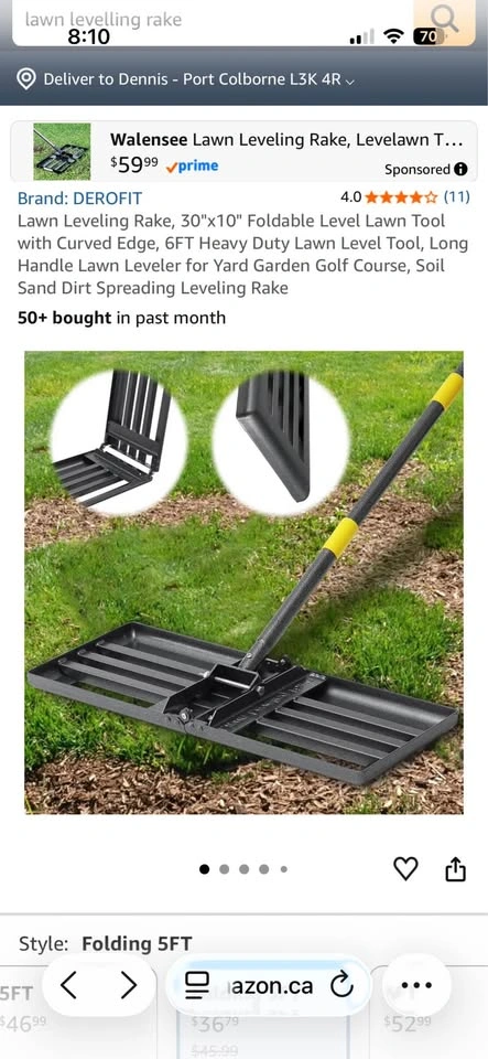 Rakes, Lawn leveling, foldable (2) - photo 2