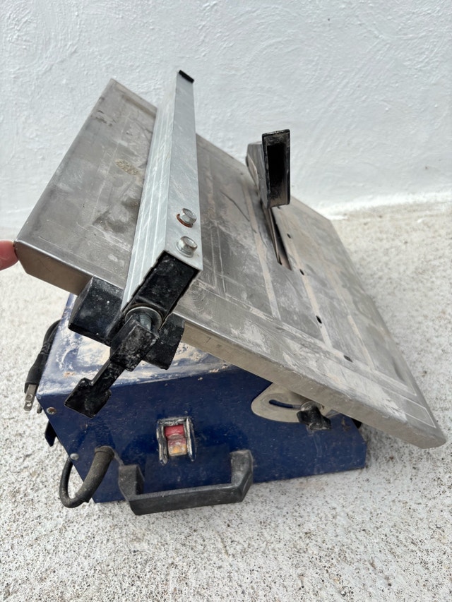 Portable Wet Saw 7” Blade for tiles porcelain stones - photo 2