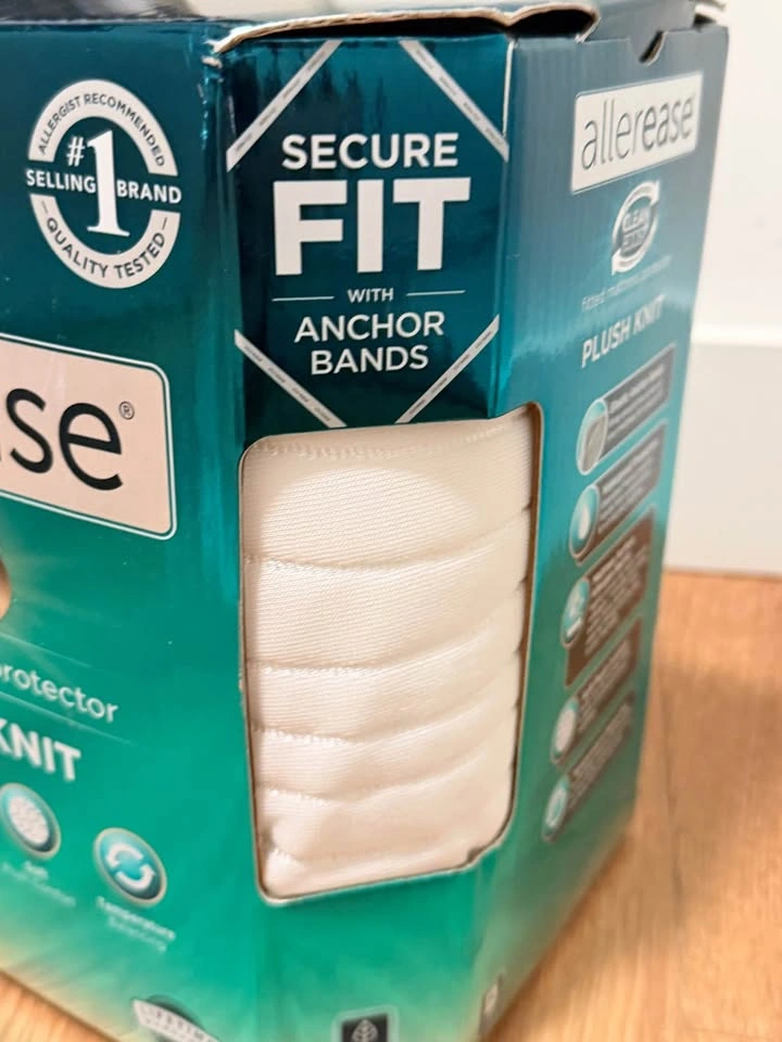 Allerease Twin Fitted Mattress Protector - photo 3