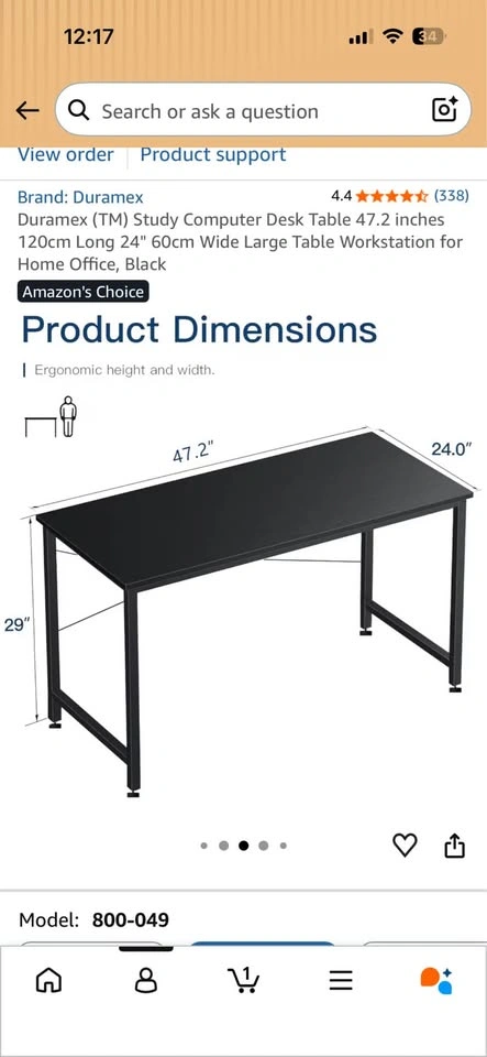 MOVING SALE - Work Desk Table - photo 3