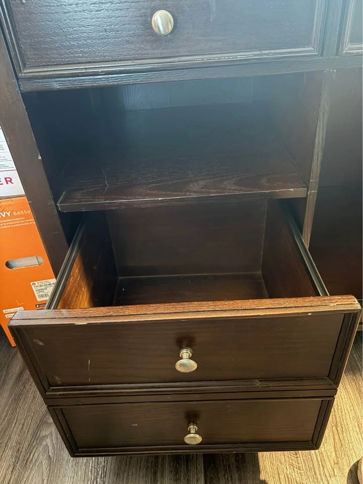 Large Executive Desk with Built-in Power – $250 OBO - photo 5