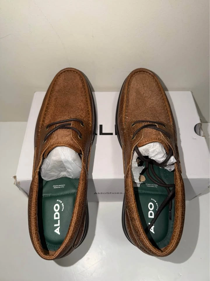 New Aldo Men Leather Shoes. Size 13 US. Firm price. - photo 3