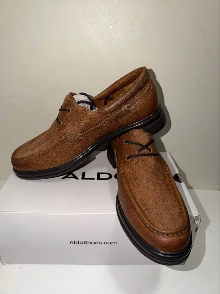 New Aldo Men Leather Shoes. Size 13 US. Firm price. - photo 5