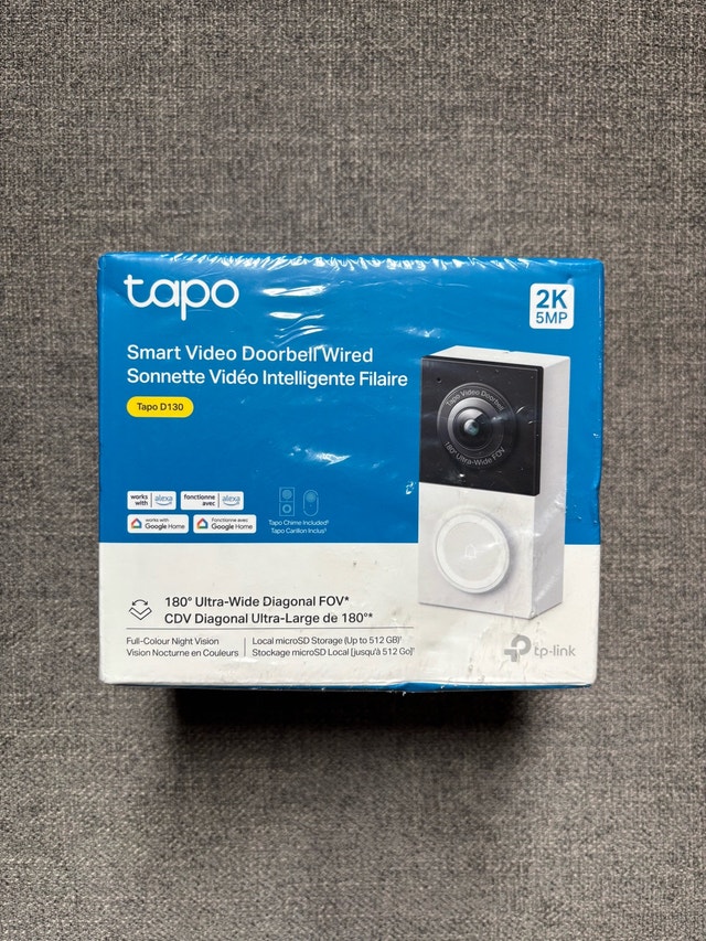 TP-Link Tapo D130 Smart Video Doorbell