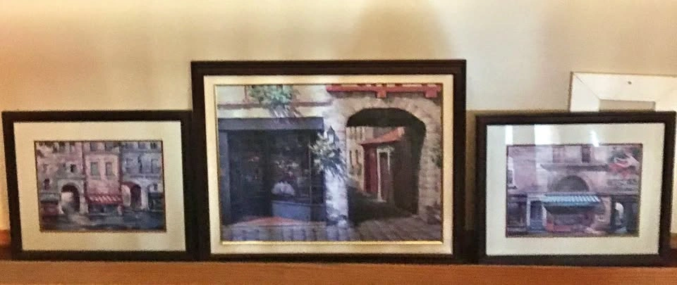 French Bistro style wall art