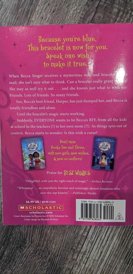 Children's Book Lot: Best Wishes and Two of a Kind - photo 2