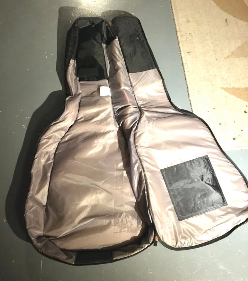 Crossrock padded acoustic guitar gig bag - photo 3