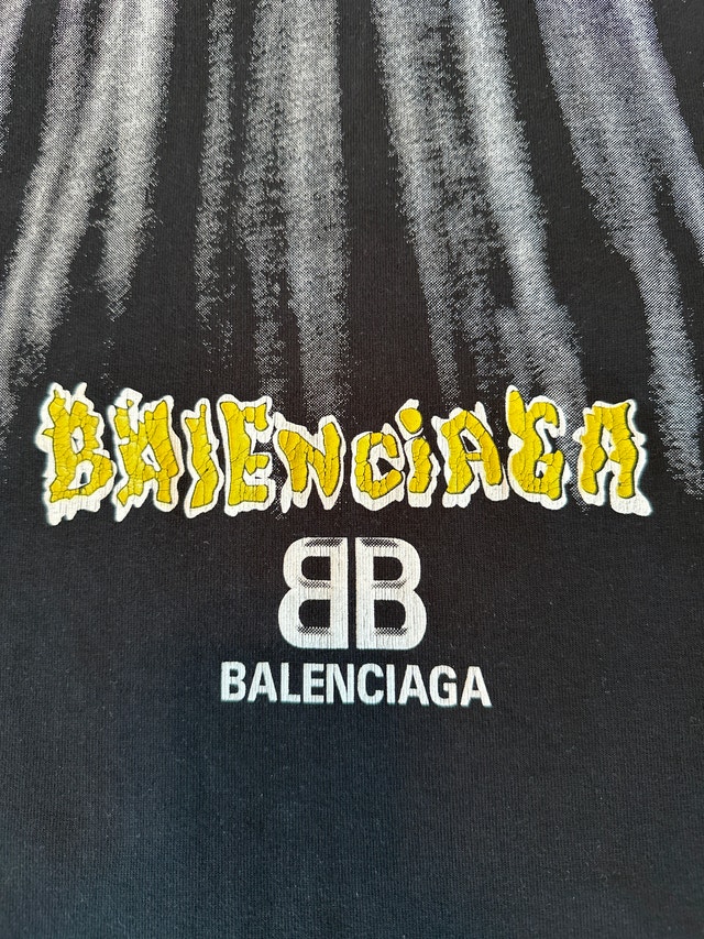 Balenciaga DIY Metal / Skater black graphic t-shirt - photo 3