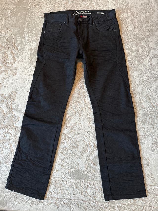 Parasuco black denim jeans