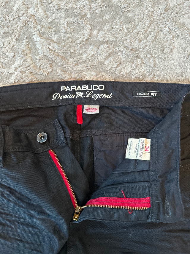 Parasuco black denim jeans - photo 3