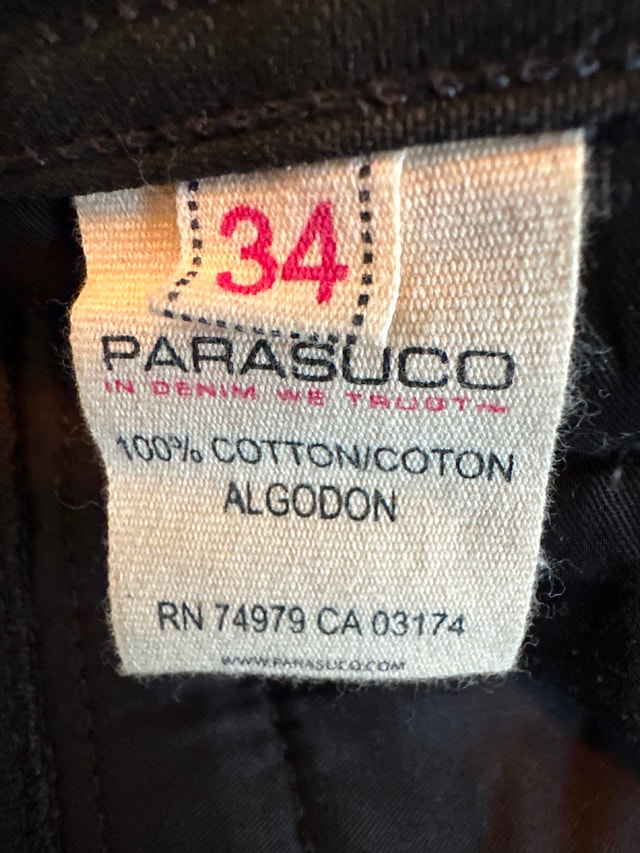 Parasuco black denim jeans - photo 4