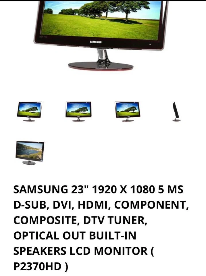 Samsung SyncMaster P2370H Business monitor - photo 5