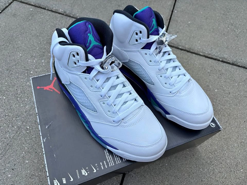 BNIB Air Jordan 5 Retro OG Grape Ice