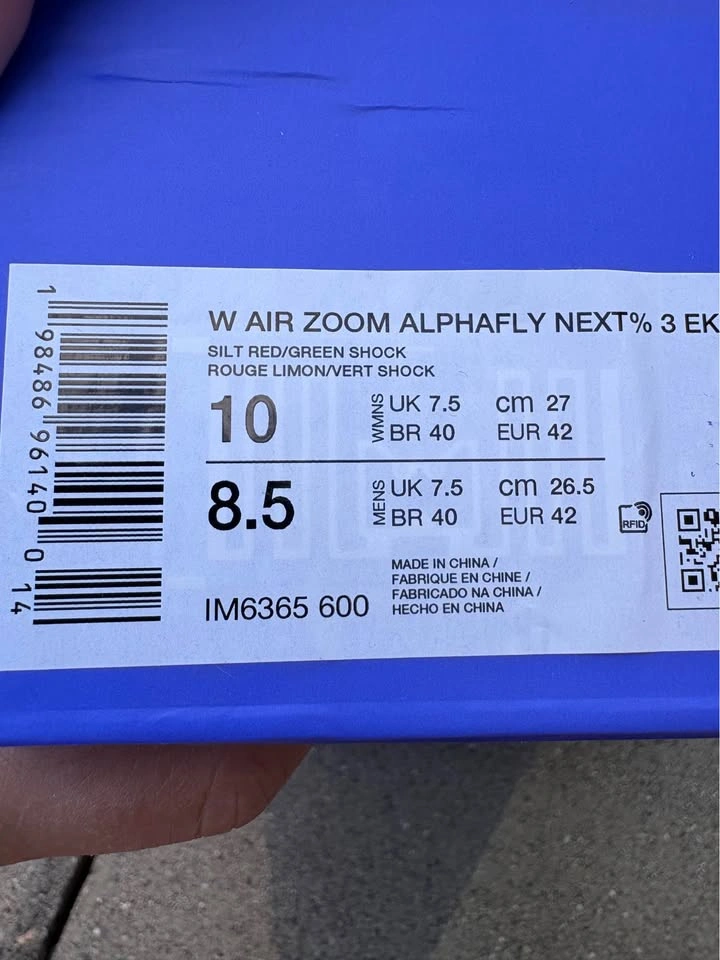 BNIB Nike Air Zoom Alphafly Next% 3 EK - photo 5