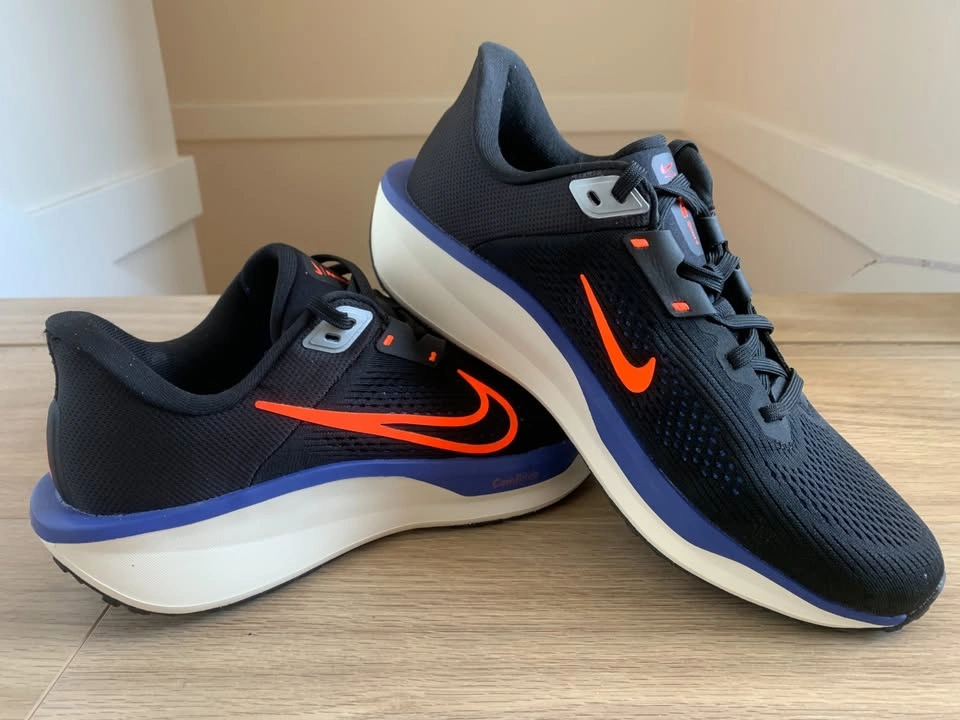Brand New Nike Mens Quest 6 Black/Hyper Crimson Running Shoes - photo 5