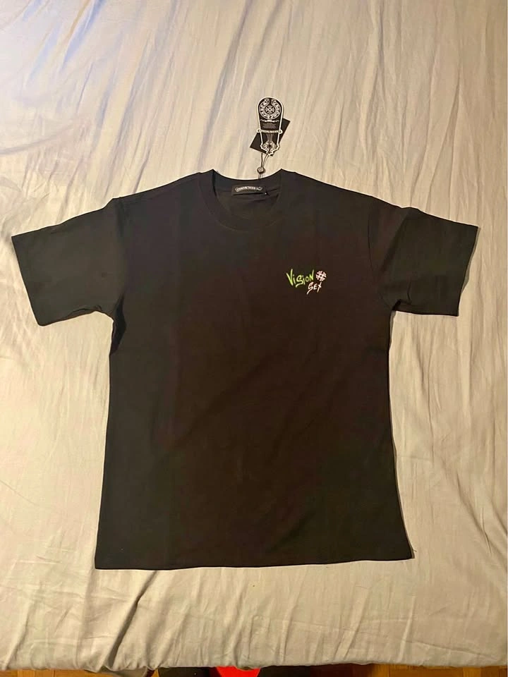 Chrome Hearts Black Vision Sex Graphic T-Shirt