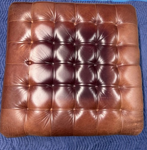 Mitchell Gold + Bob Williams Leather Ottoman - photo 2