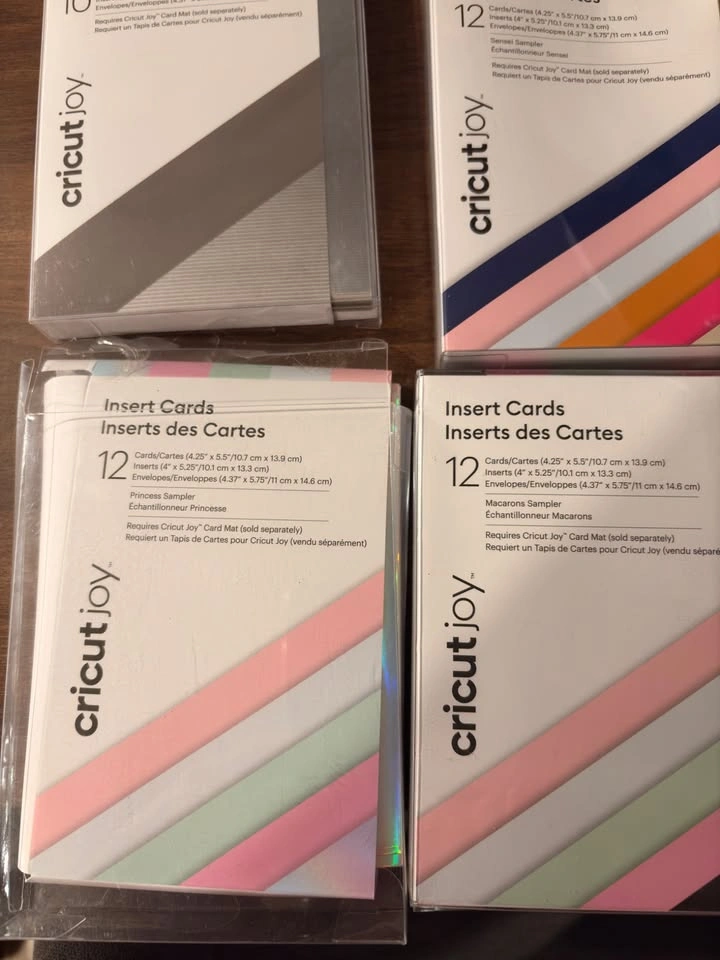 Cricut Joy Insert Card Packs – New & Sealed - photo 2