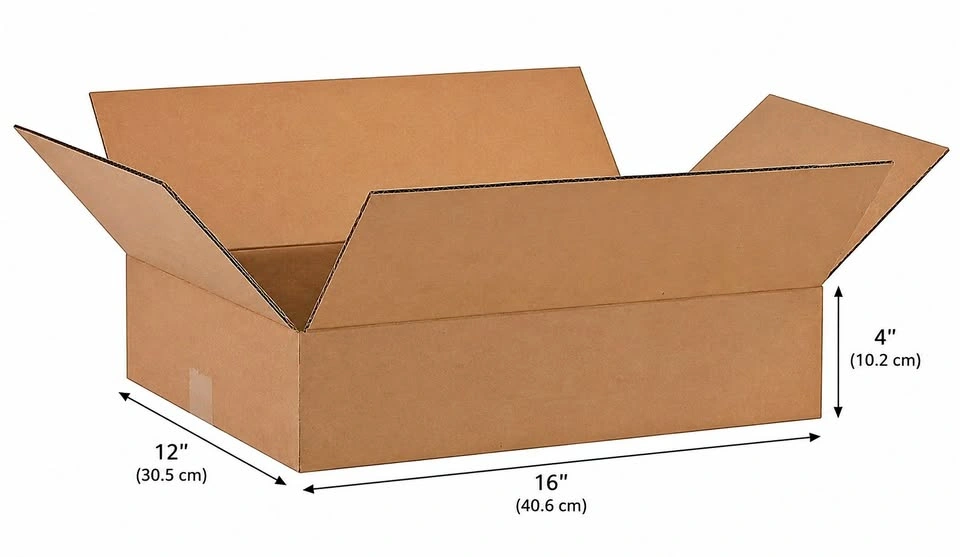 16 x 12 x 4 shipping boxes (15 boxes)