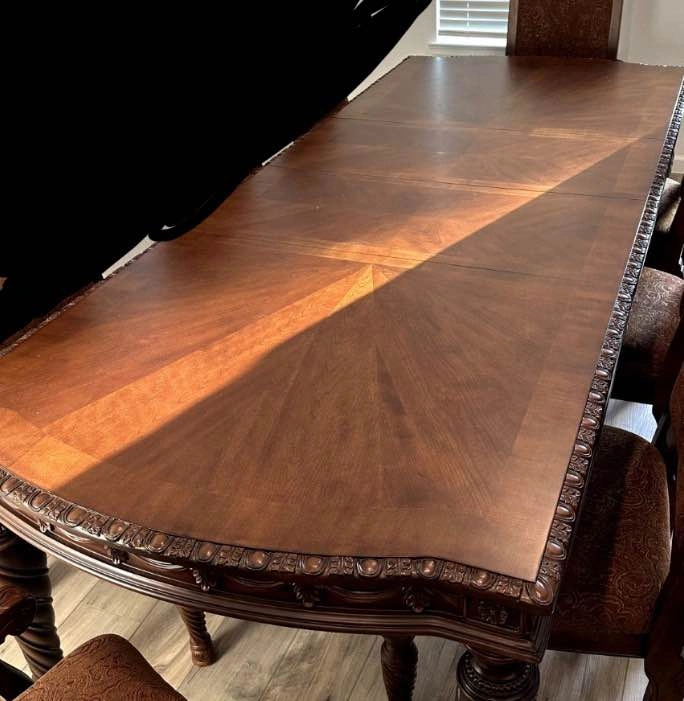 Ashley North Shore Traditional Extendable Dining Table Set - photo 4