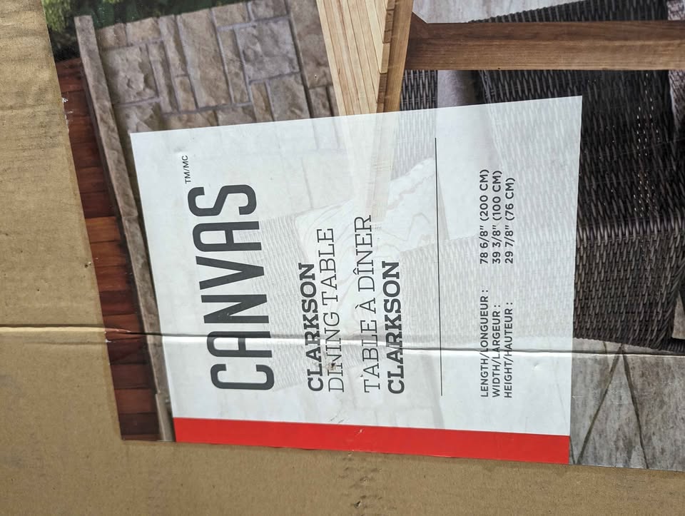 Canvas Clarkson Dining Table - photo 2