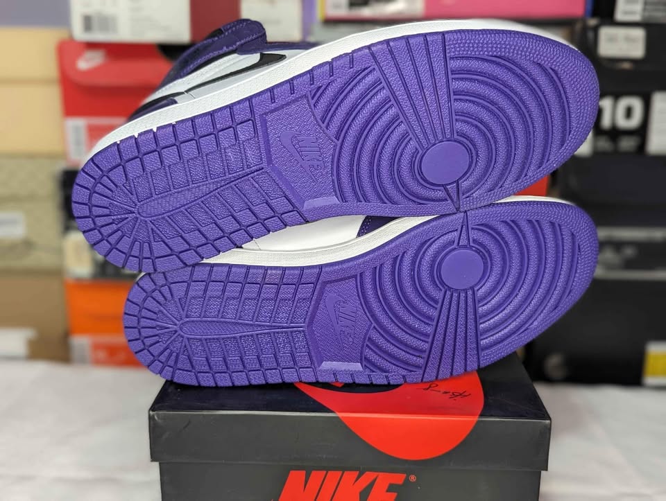 DS Jordan "Court Purple 2.0" 1 OG High - Size 9.5 - photo 5