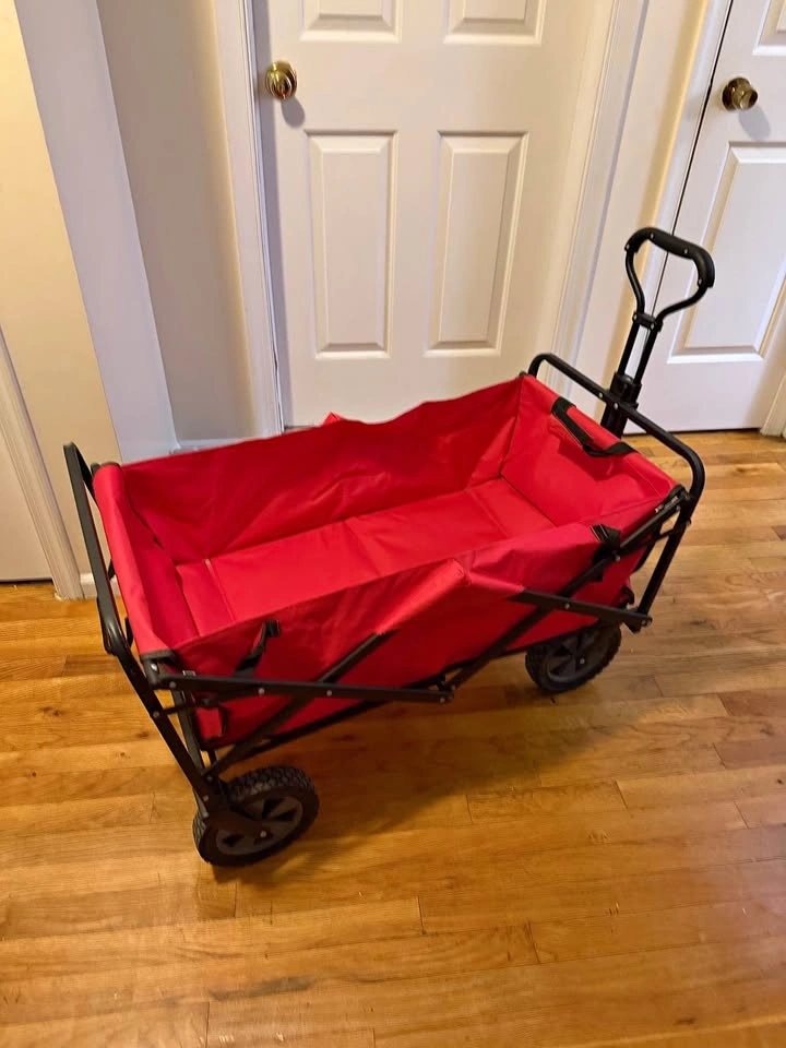 Red Collapsible Utility Wagon - Great Condition!