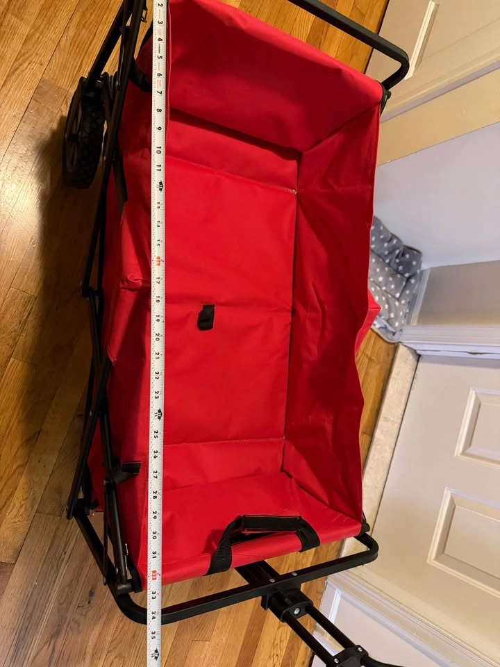 Red Collapsible Utility Wagon - Great Condition! - photo 2