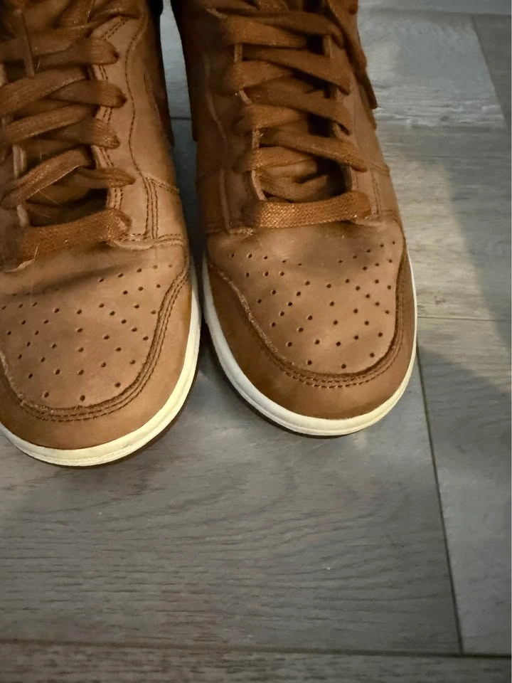 Nike Dunk High Wheat - photo 3