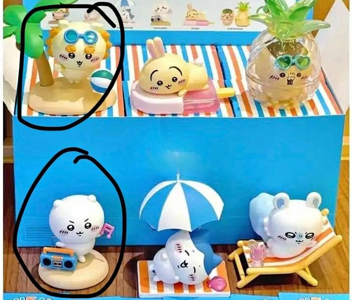 Chiikawa summer figures