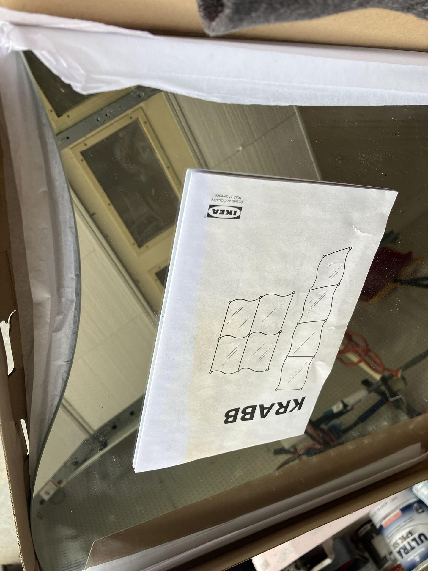 IKEA KRABB Mirror Set (4 Panels) – Like New - photo 3