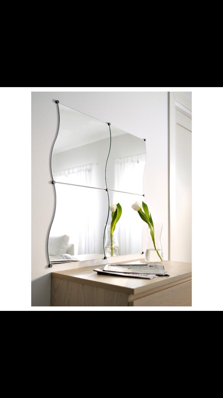 IKEA KRABB Mirror Set (4 Panels) – Like New - photo 5